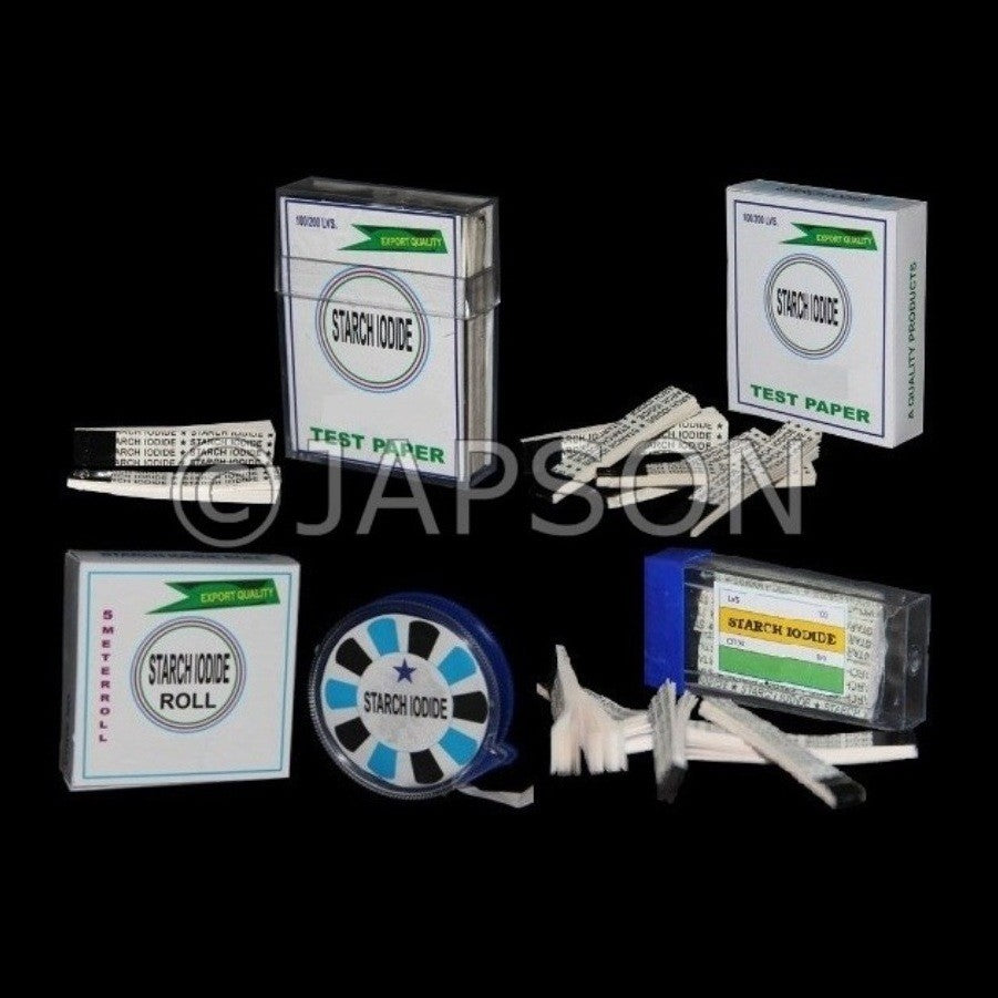 Starch Iodine Paper - Packs & Rolls Starch Iodine Paper - Packs & Rolls